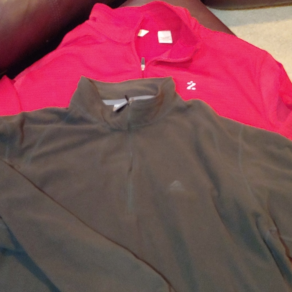 Quarter zip pullovers